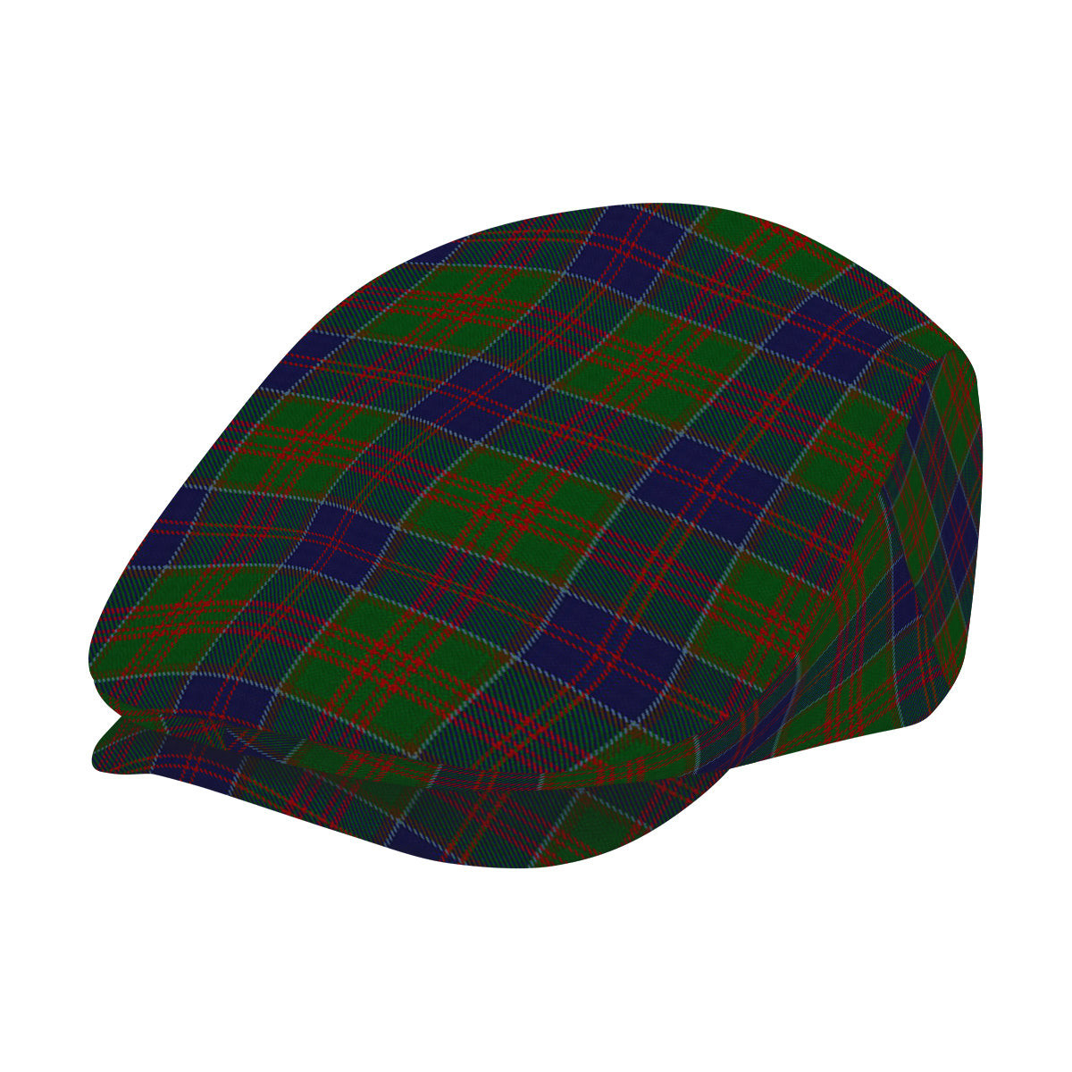 ScotsTee Shop Scottish Stewart of Appin Hunting Jeff Cap Tartan Flat Cap
