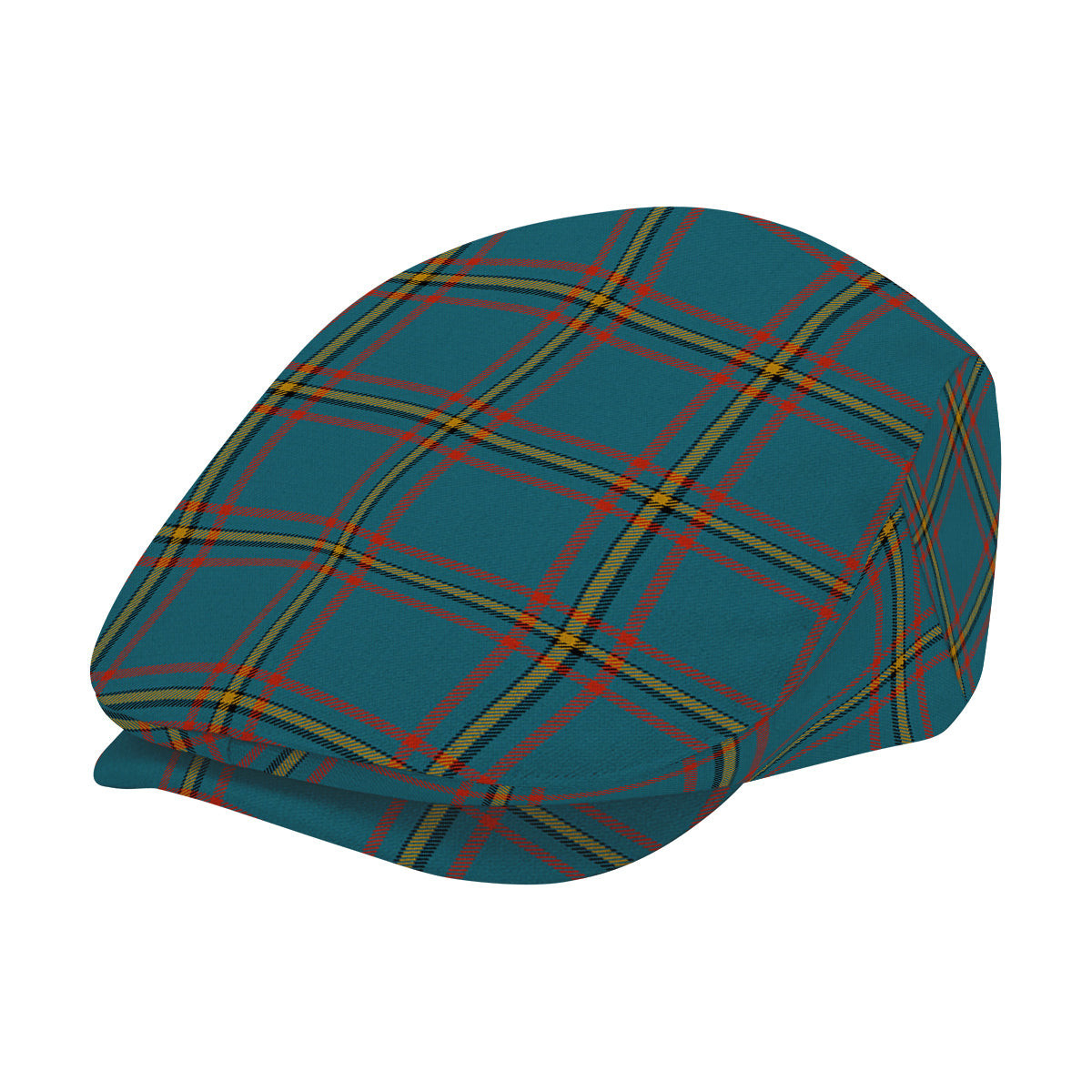 ScotsTee Shop Scottish MacLaine of Lochbuie Hunting Ancient Jeff Cap Tartan Flat Cap