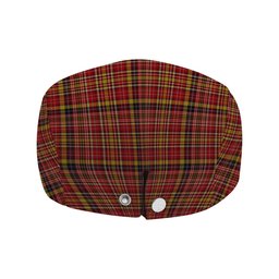 ScotsTee Shop Scottish Ogilvie (Ogilvy) of Strathallan Jeff Cap Tartan Flat Cap