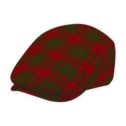 ScotsTee Shop Scottish MacAlister of Glenbarr Jeff Cap Tartan Flat Cap