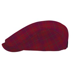 ScotsTee Shop Scottish Stirling of Keir Modern Jeff Cap Tartan Flat Cap
