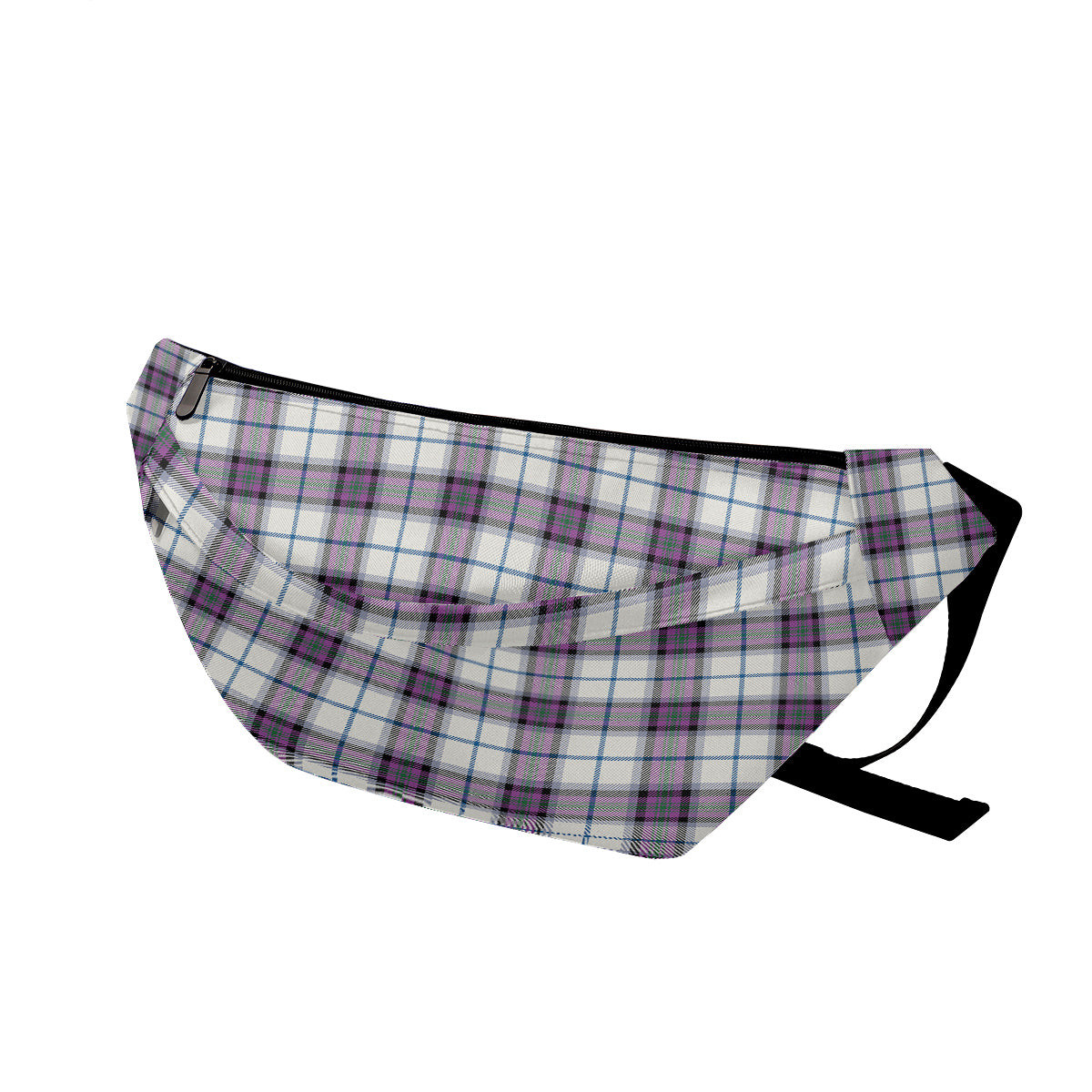 ScotsTee Shop Scottish Alexander of Menstry Dress Ancient Clan Tartan Fanny Pack Plaid Waist Bag