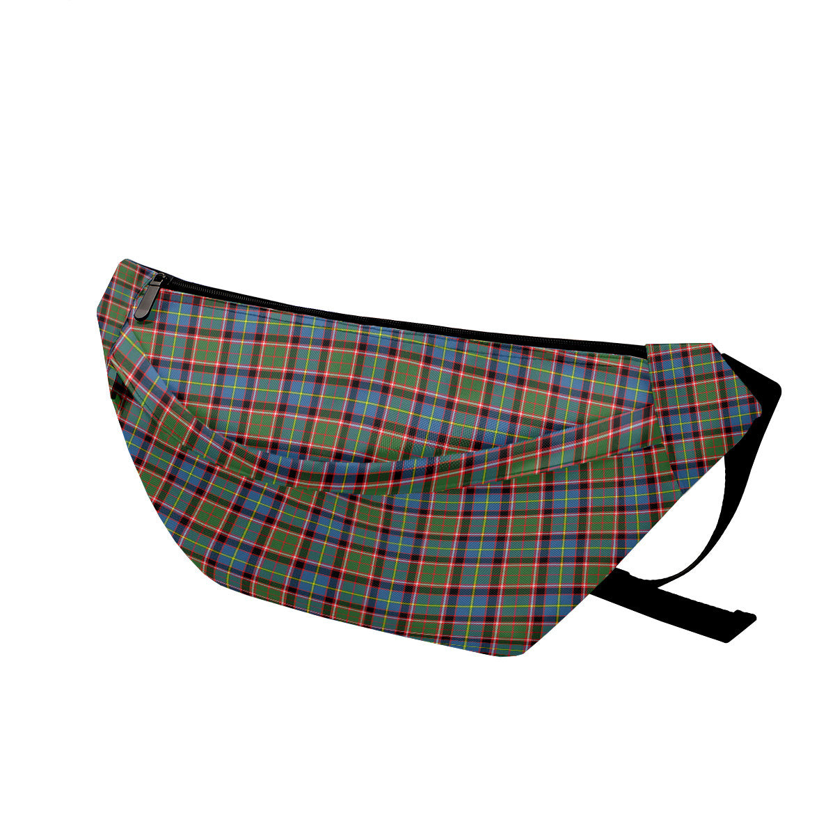 ScotsTee Shop Scottish Aikenhead Clan Tartan Fanny Pack Plaid Waist Bag