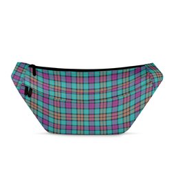 ScotsTee Shop Scottish Buchanan Inauguration Clan Tartan Fanny Pack Plaid Waist Bag
