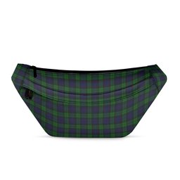 ScotsTee Shop Scottish Black Watch Clan Tartan Fanny Pack Plaid Waist Bag