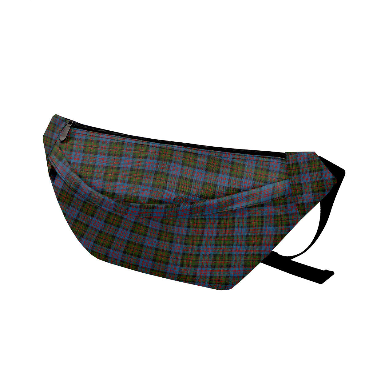 ScotsTee Shop Scottish Bowie Clan Tartan Fanny Pack Plaid Waist Bag