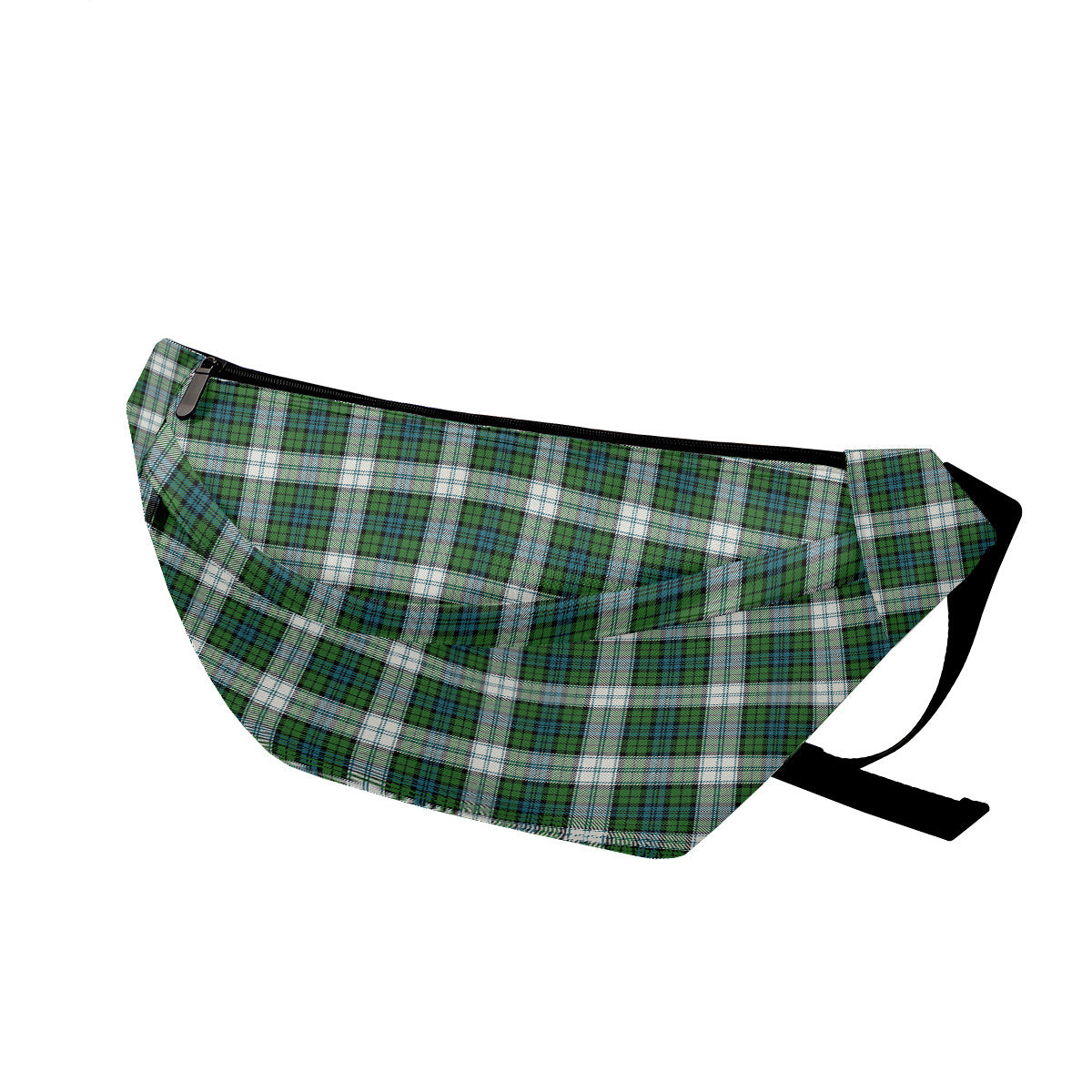 ScotsTee Shop Scottish Black Watch Dress Ancient Clan Tartan Fanny Pack Plaid Waist Bag