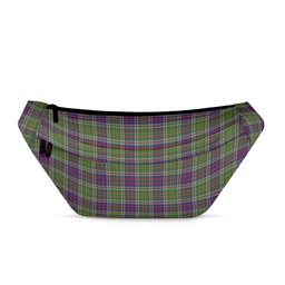 ScotsTee Shop Scottish Bowie Modern Clan Tartan Fanny Pack Plaid Waist Bag
