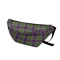 ScotsTee Shop Scottish Bowie Modern Clan Tartan Fanny Pack Plaid Waist Bag