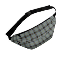 ScotsTee Shop Scottish Bell of the Borders Clan Tartan Fanny Pack Plaid Waist Bag