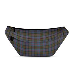 ScotsTee Shop Scottish Bowie Black Clan Tartan Fanny Pack Plaid Waist Bag