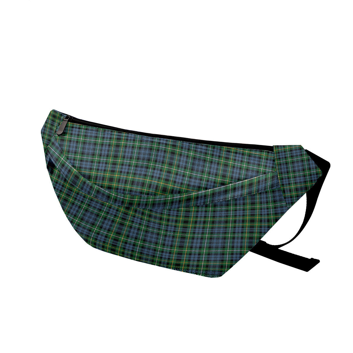 ScotsTee Shop Scottish Campbell of Argyll 1815 Ancient 2 Clan Tartan Fanny Pack Plaid Waist Bag