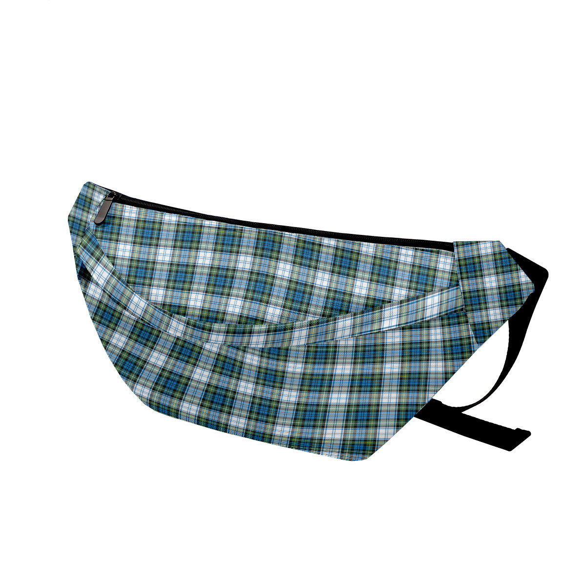 ScotsTee Shop Scottish Campbell Dress Ancient 02 Clan Tartan Fanny Pack Plaid Waist Bag