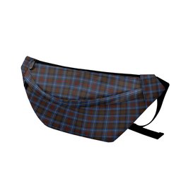 ScotsTee Shop Scottish Cockburn Brown Modern Clan Tartan Fanny Pack Plaid Waist Bag