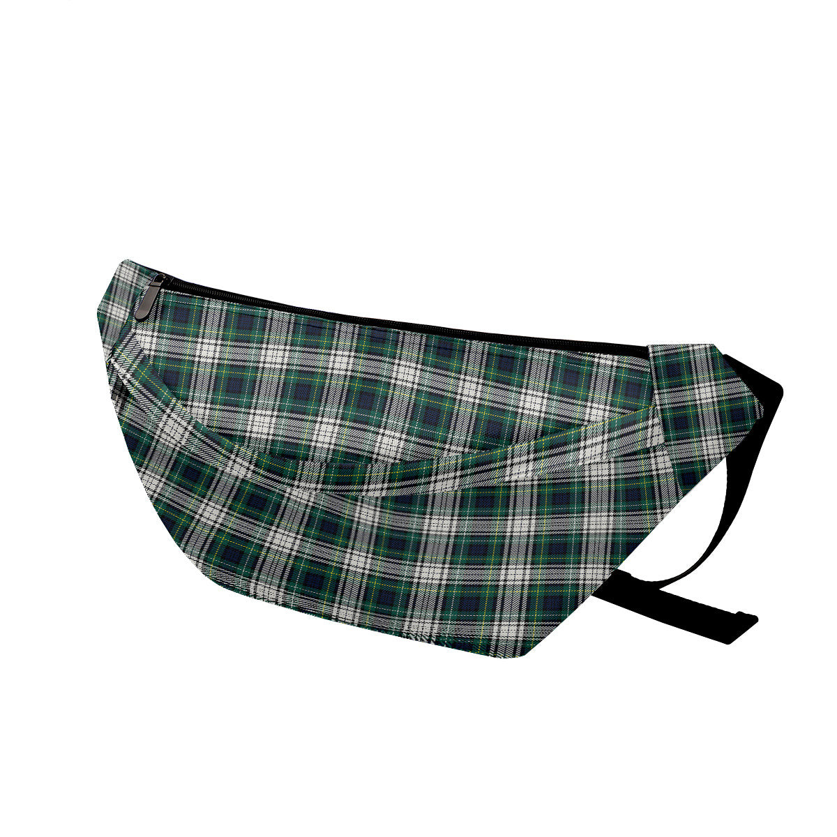 ScotsTee Shop Scottish Campbell Dress Modern Clan Tartan Fanny Pack Plaid Waist Bag