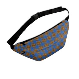 ScotsTee Shop Scottish Carlisle Ancient Clan Tartan Fanny Pack Plaid Waist Bag
