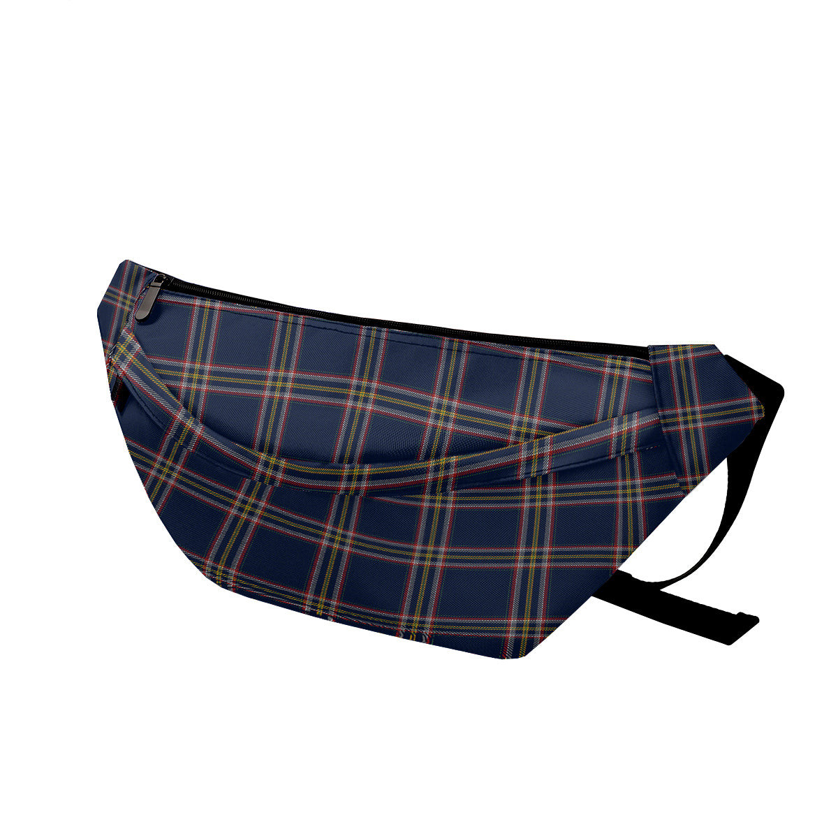 ScotsTee Shop Scottish Crichton Modern Clan Tartan Fanny Pack Plaid Waist Bag