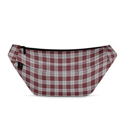 ScotsTee Shop Scottish Cunningham Dress Burgundy Dance Clan Tartan Fanny Pack Plaid Waist Bag