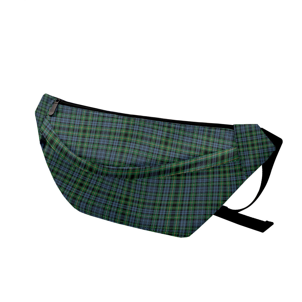 ScotsTee Shop Scottish Campbell of Argyll 1815 Ancient Clan Tartan Fanny Pack Plaid Waist Bag