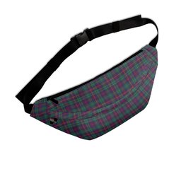 ScotsTee Shop Scottish Cairns of Finavon Modern Clan Tartan Fanny Pack Plaid Waist Bag