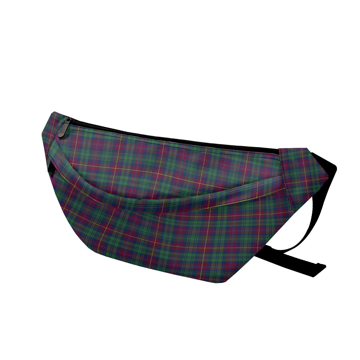 ScotsTee Shop Scottish Cairns of Finavon Modern Clan Tartan Fanny Pack Plaid Waist Bag