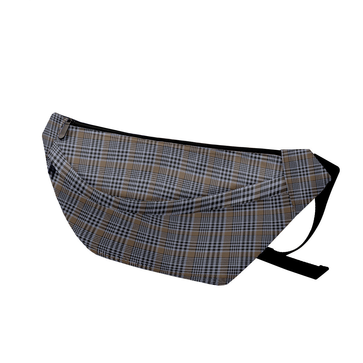 ScotsTee Shop Scottish Carnegie Check Ancient Clan Tartan Fanny Pack Plaid Waist Bag