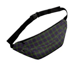 ScotsTee Shop Scottish Cunningham Hunting Clan Tartan Fanny Pack Plaid Waist Bag