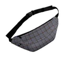 ScotsTee Shop Scottish Carnegie Check Modern Clan Tartan Fanny Pack Plaid Waist Bag