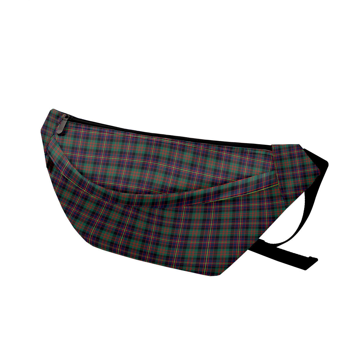 ScotsTee Shop Scottish Cameron Highlanders of Ottawa Clan Tartan Fanny Pack Plaid Waist Bag