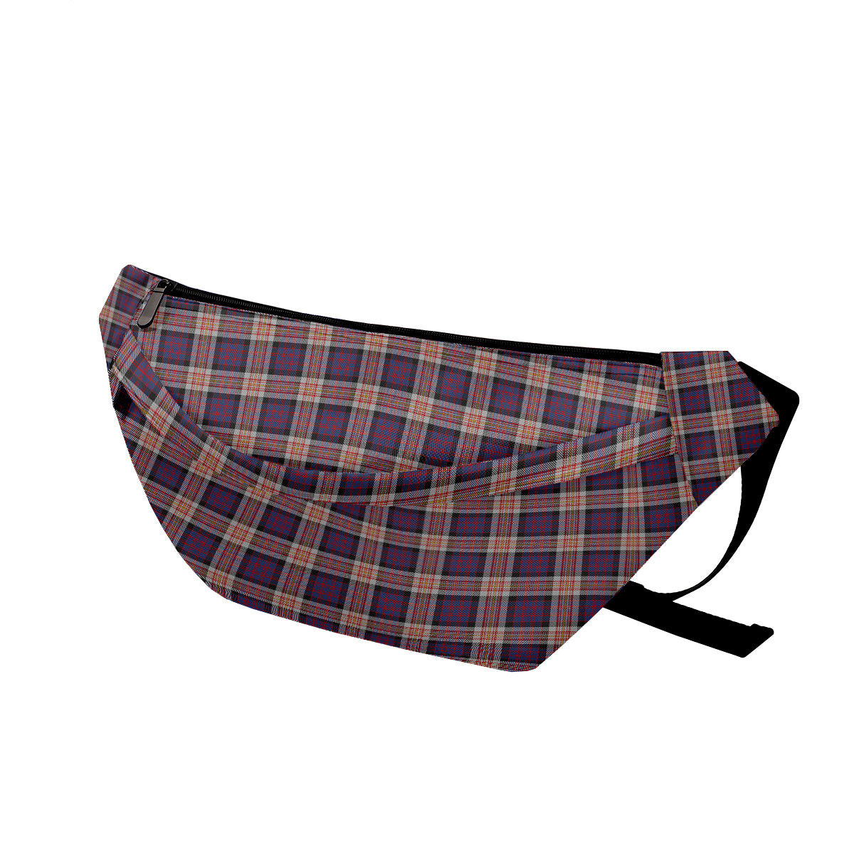 ScotsTee Shop Scottish Carnegie Clan Tartan Fanny Pack Plaid Waist Bag