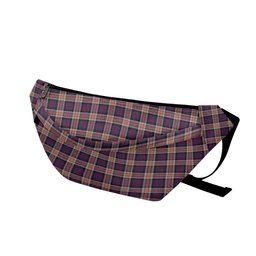 ScotsTee Shop Scottish Carnegie Clan Tartan Fanny Pack Plaid Waist Bag