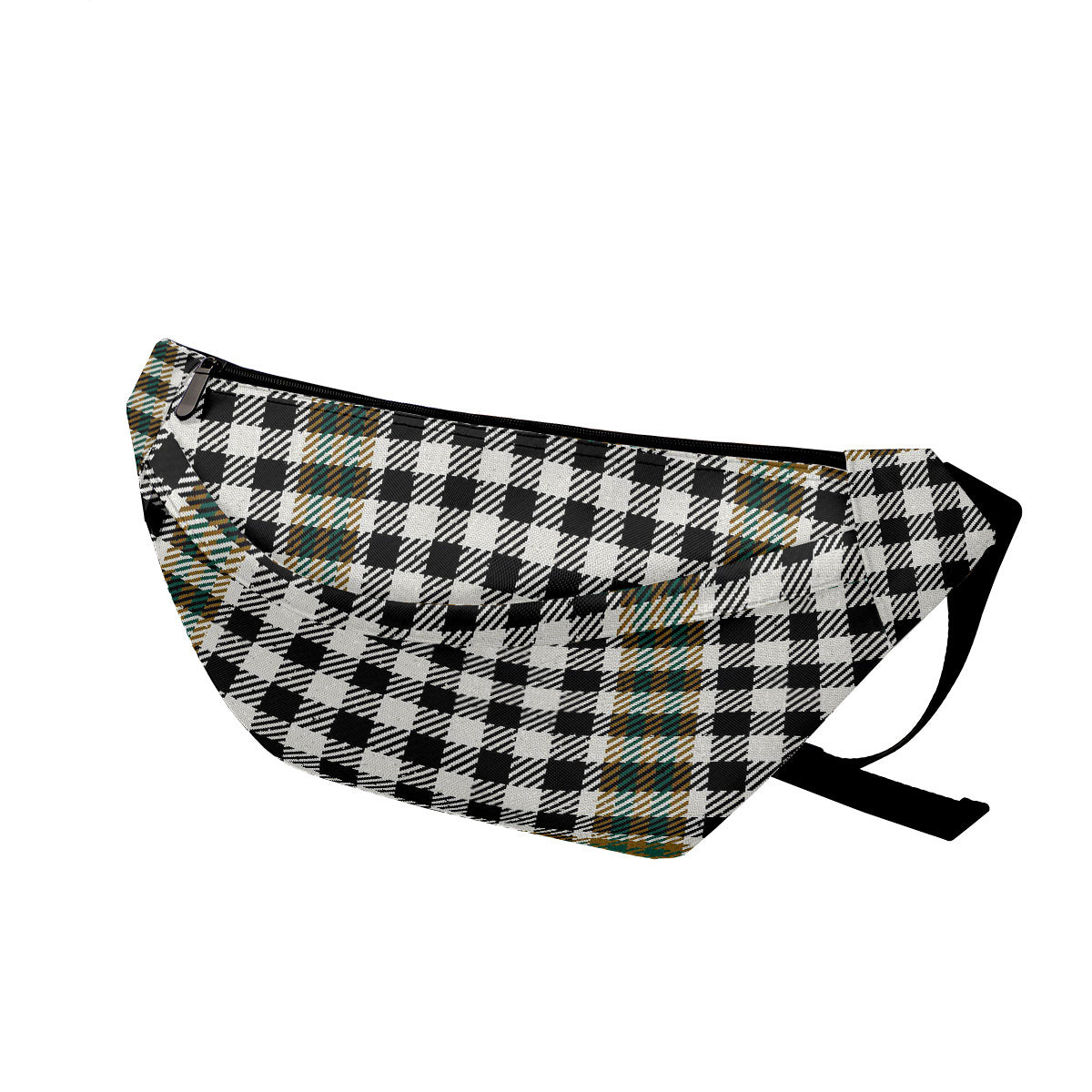 ScotsTee Shop Scottish Burns Check Modern Clan Tartan Fanny Pack Plaid Waist Bag