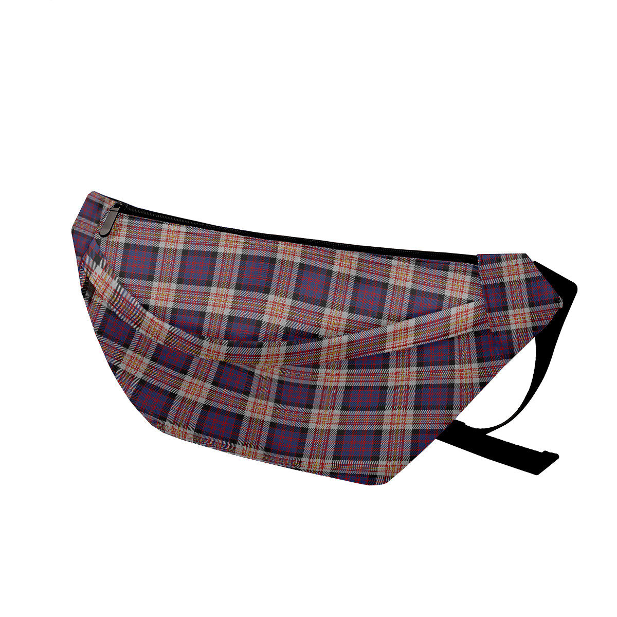 ScotsTee Shop Scottish Carnegie 2 Clan Tartan Fanny Pack Plaid Waist Bag
