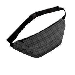 ScotsTee Shop Scottish Drummond Grey Clan Tartan Fanny Pack Plaid Waist Bag