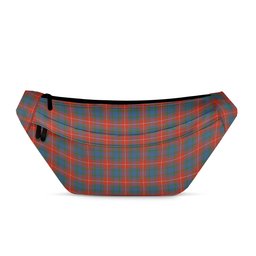ScotsTee Shop Scottish Fraser Gathering Red Ancient Clan Tartan Fanny Pack Plaid Waist Bag