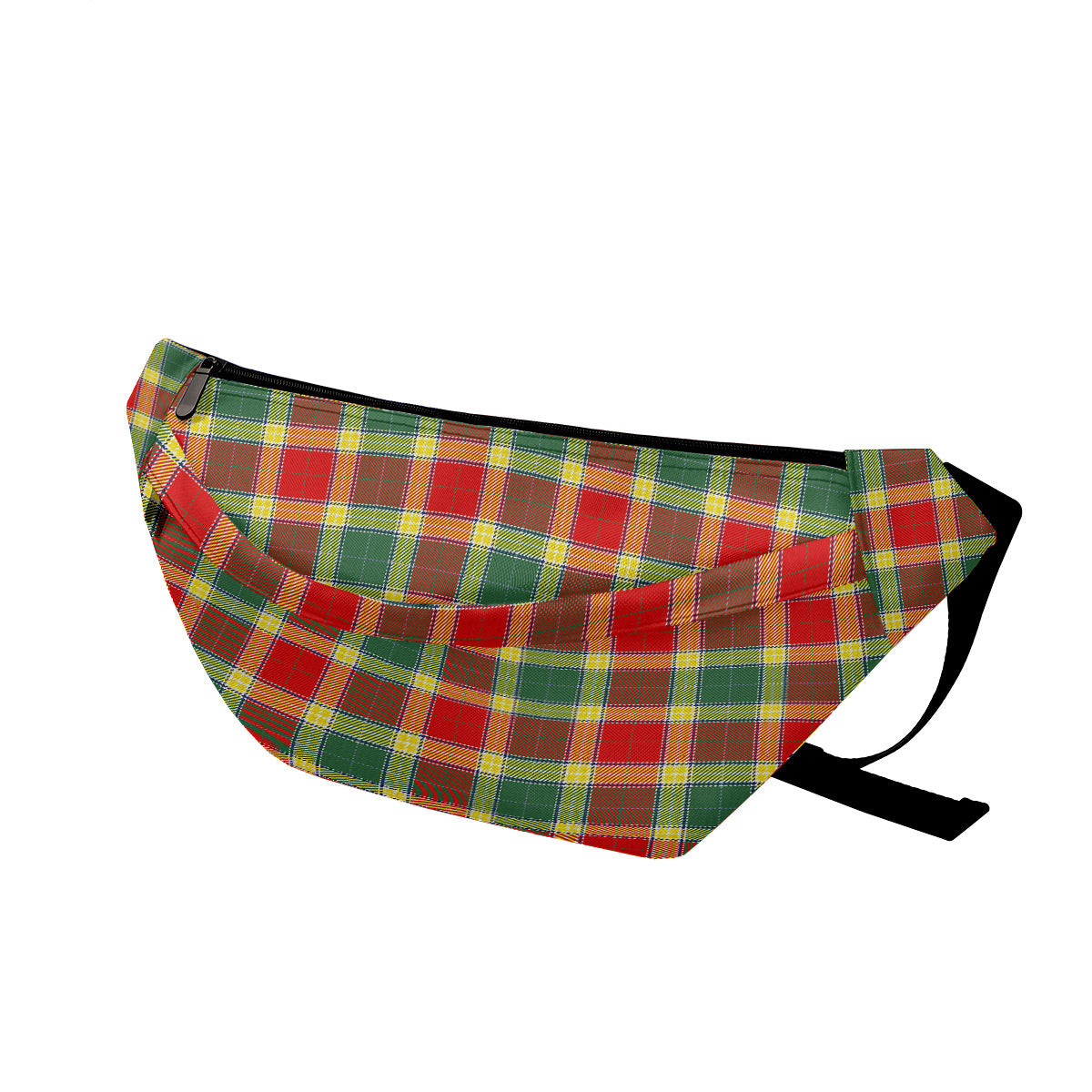 ScotsTee Shop Scottish Gibbs Modern Clan Tartan Fanny Pack Plaid Waist Bag
