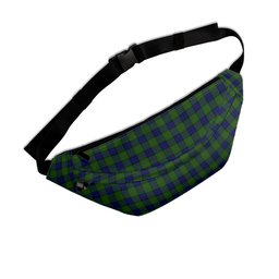 ScotsTee Shop Scottish Dundas Modern Clan Tartan Fanny Pack Plaid Waist Bag