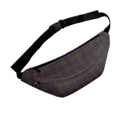 ScotsTee Shop Scottish Donald of Clan Ranald Modern Clan Tartan Fanny Pack Plaid Waist Bag
