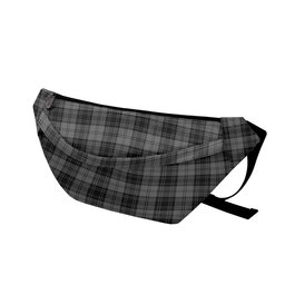 ScotsTee Shop Scottish Douglas Grey Vestiarium Scoticum Clan Tartan Fanny Pack Plaid Waist Bag