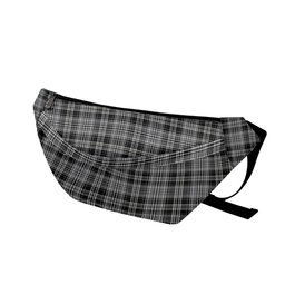ScotsTee Shop Scottish Drummond Grey Modern Clan Tartan Fanny Pack Plaid Waist Bag