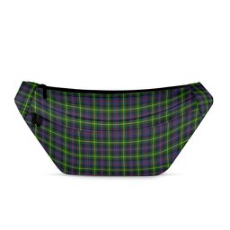 ScotsTee Shop Scottish Farquharson Modern Clan Tartan Fanny Pack Plaid Waist Bag