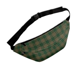 ScotsTee Shop Scottish Fitzsimmons Clan Tartan Fanny Pack Plaid Waist Bag