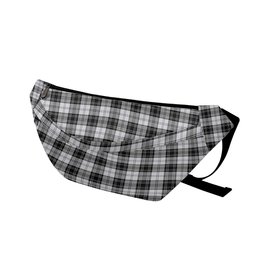 ScotsTee Shop Scottish Douglas Grey Ancient Clan Tartan Fanny Pack Plaid Waist Bag