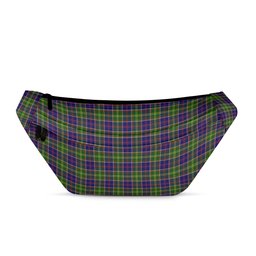 ScotsTee Shop Scottish Dalrymple Clan Tartan Fanny Pack Plaid Waist Bag