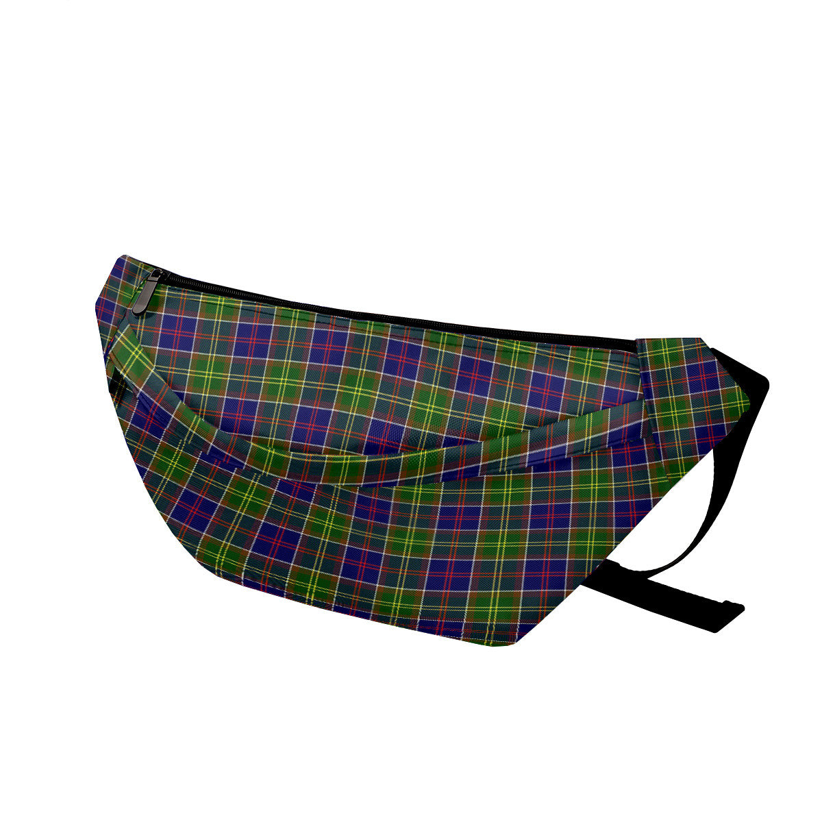 ScotsTee Shop Scottish Dalrymple Clan Tartan Fanny Pack Plaid Waist Bag