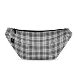 ScotsTee Shop Scottish Douglas Grey Modern Clan Tartan Fanny Pack Plaid Waist Bag