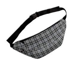 ScotsTee Shop Scottish Drummond Grey Ancient Clan Tartan Fanny Pack Plaid Waist Bag