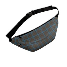 ScotsTee Shop Scottish Hanna of Leith yellow line Clan Tartan Fanny Pack Plaid Waist Bag