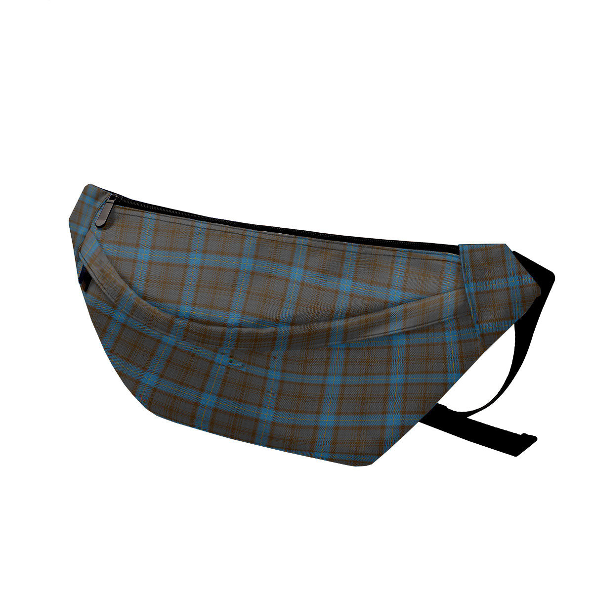 ScotsTee Shop Scottish Hanna of Leith yellow line Clan Tartan Fanny Pack Plaid Waist Bag