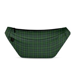 ScotsTee Shop Scottish McCandlish Hunting Green Clan Tartan Fanny Pack Plaid Waist Bag